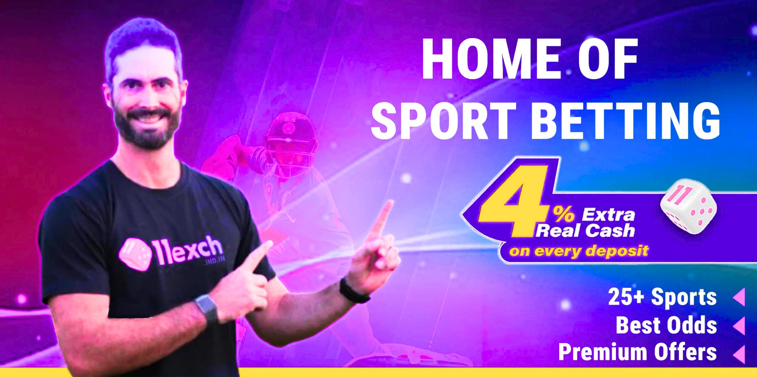 4% Extra on Sports Betting