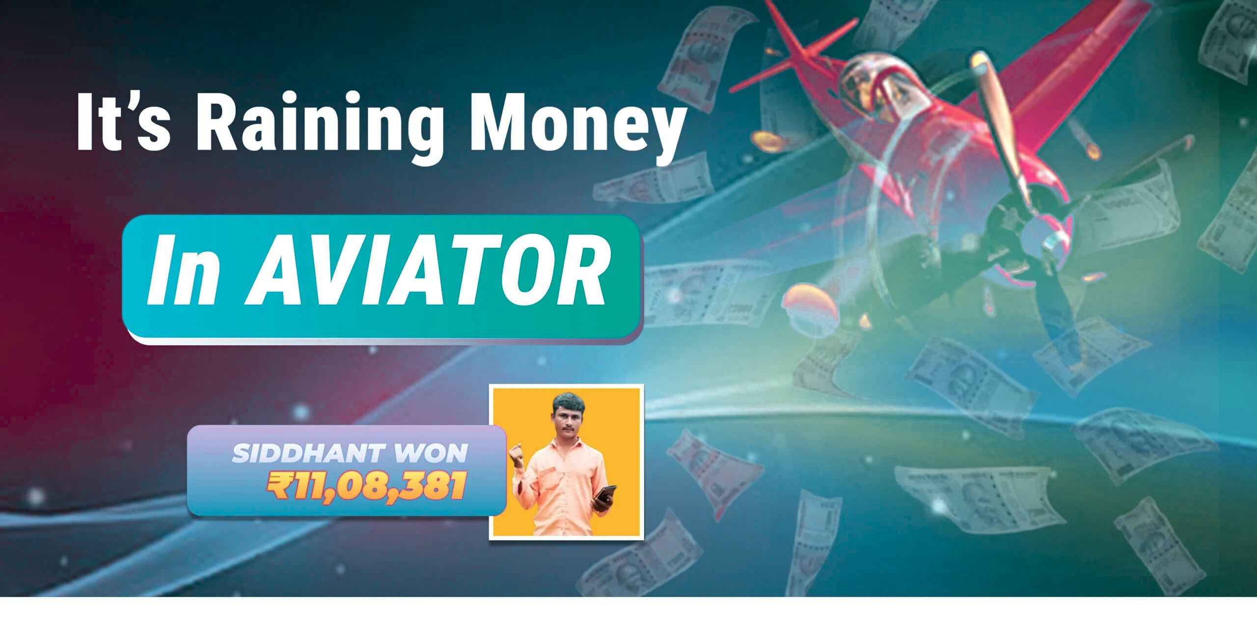 the money is raining